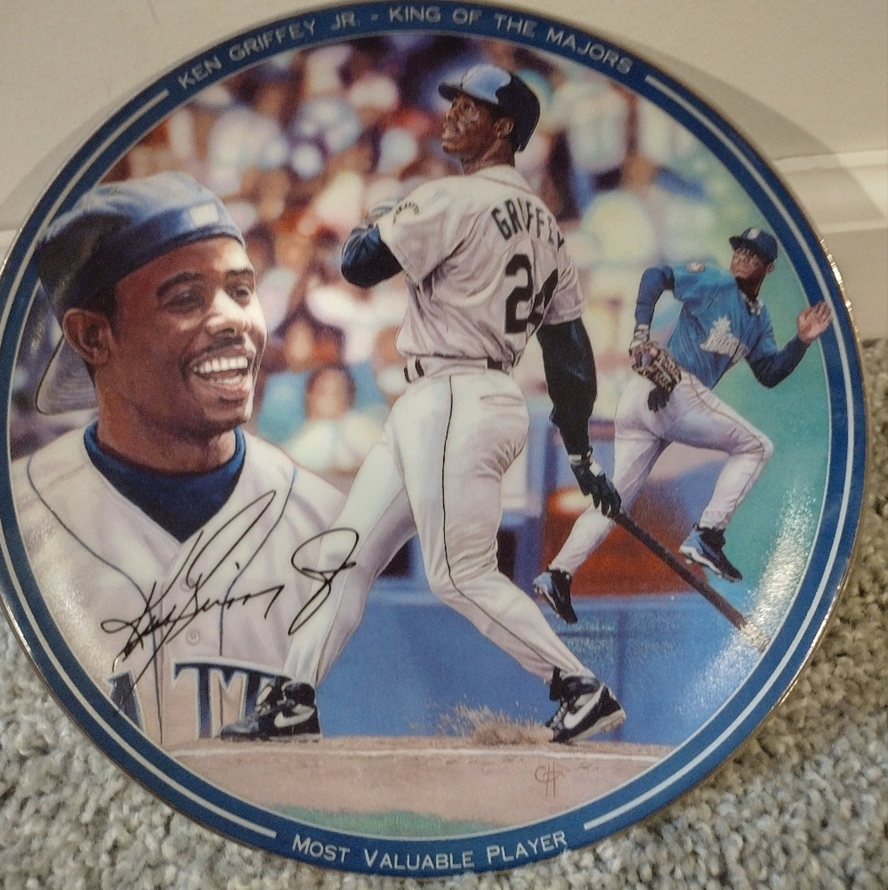 Ken Griffey Jr. - King of the Majors Commemorative Plate